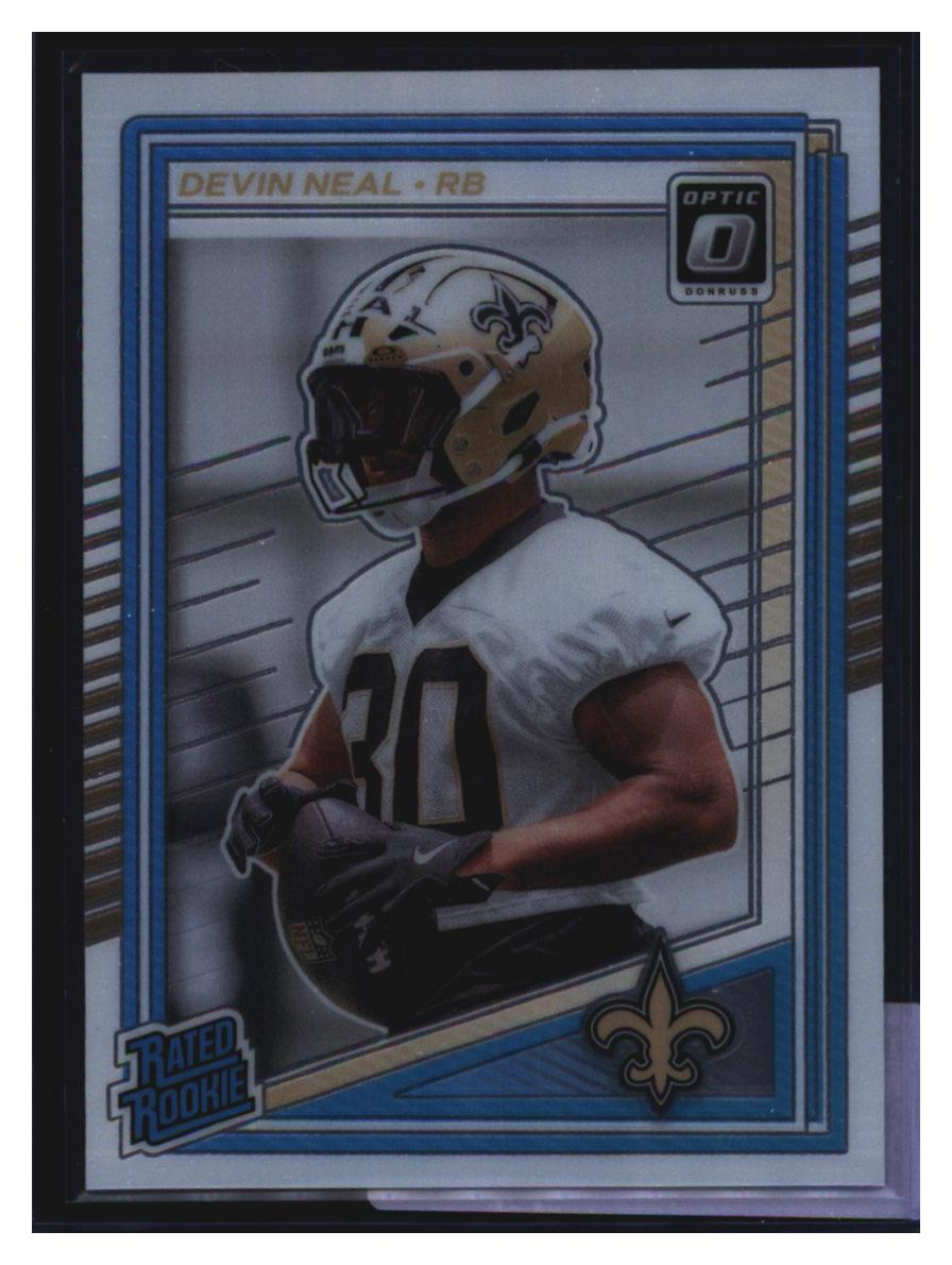Photo 2 of 2024 Panini Donruss Optic Football Devin Neal #282