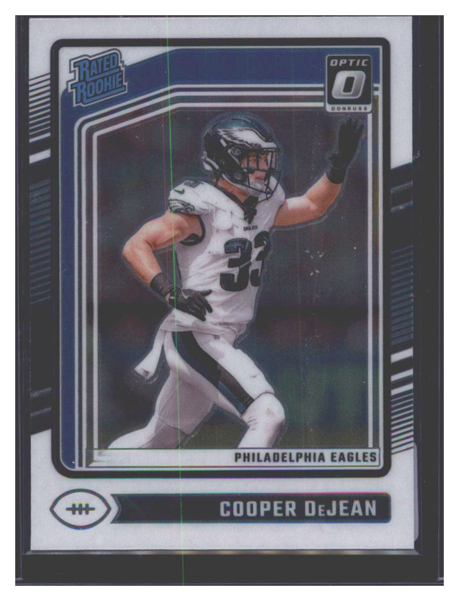 Photo 1 of 2024 Panini Donruss Optic Donruss Optic Football 2024 Panini Donruss Optic Football Cooper DeJean #221