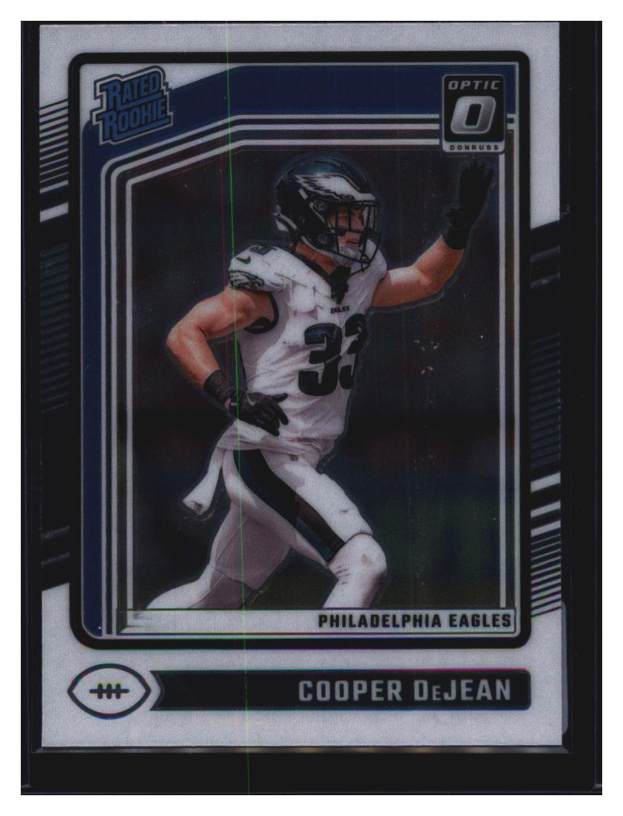 Photo 2 of 2024 Panini Donruss Optic Donruss Optic Football 2024 Panini Donruss Optic Football Cooper DeJean #221