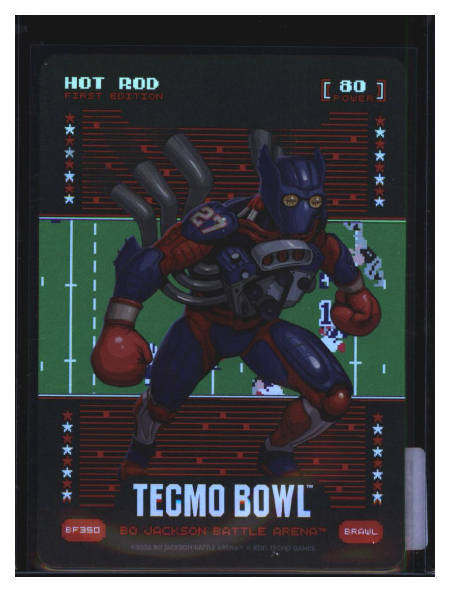 Photo 2 of 2024 Bo Jackson Battle Arena Battlefoil Hot Rod (Rodney Hampton) #BF350