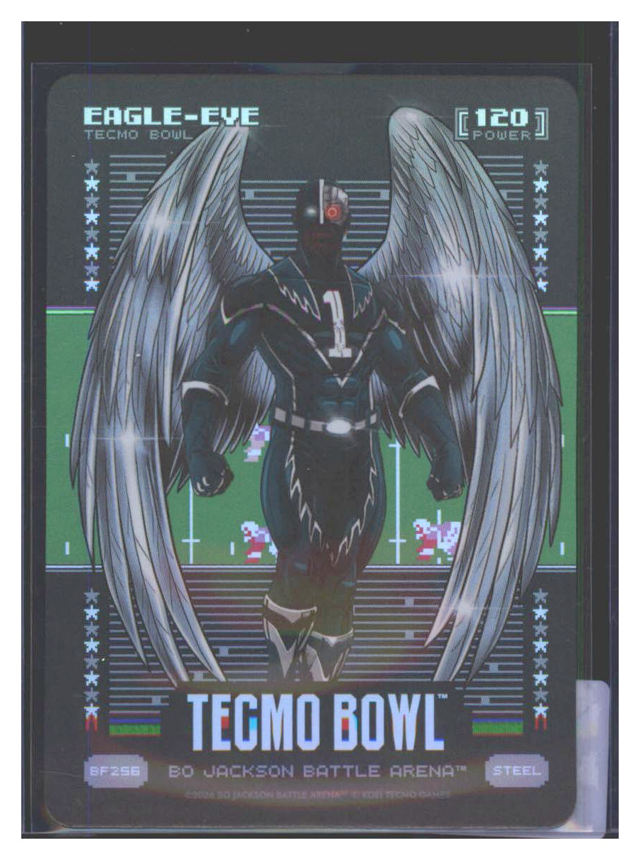 Photo 1 of 2014 Tecmo Bowl Eagle-Eye Bo Jackson Battle Arena Steel 2014 Bo Jackson Battle Arena Eagle-Eye BF256 Steel