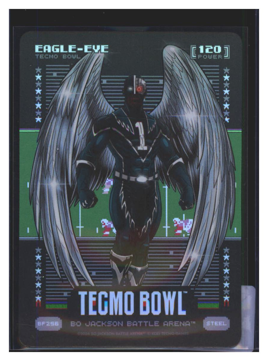 Photo 36 of 2026 Bo Jackson Battle Arena Tecmo Bowl Edition Battlefoil Eagle-Eye (Jalen Hurts) #BF256