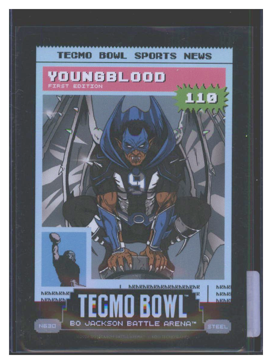 Photo 1 of 2026 Bo Jackson Battle Arena Tecmo Bowl Tecmo News Battlefoil Youngblood (Bryce Young) #N630