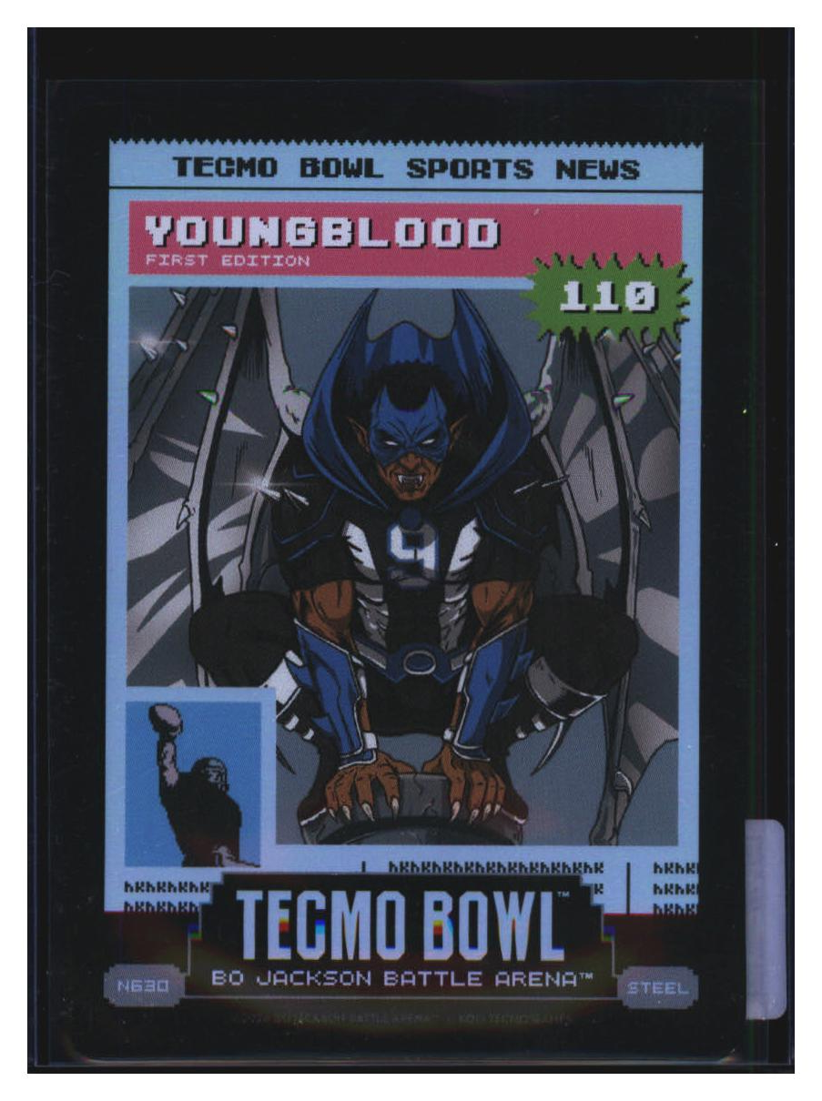 Photo 2 of 2026 Bo Jackson Battle Arena Tecmo Bowl Tecmo News Battlefoil Youngblood (Bryce Young) #N630