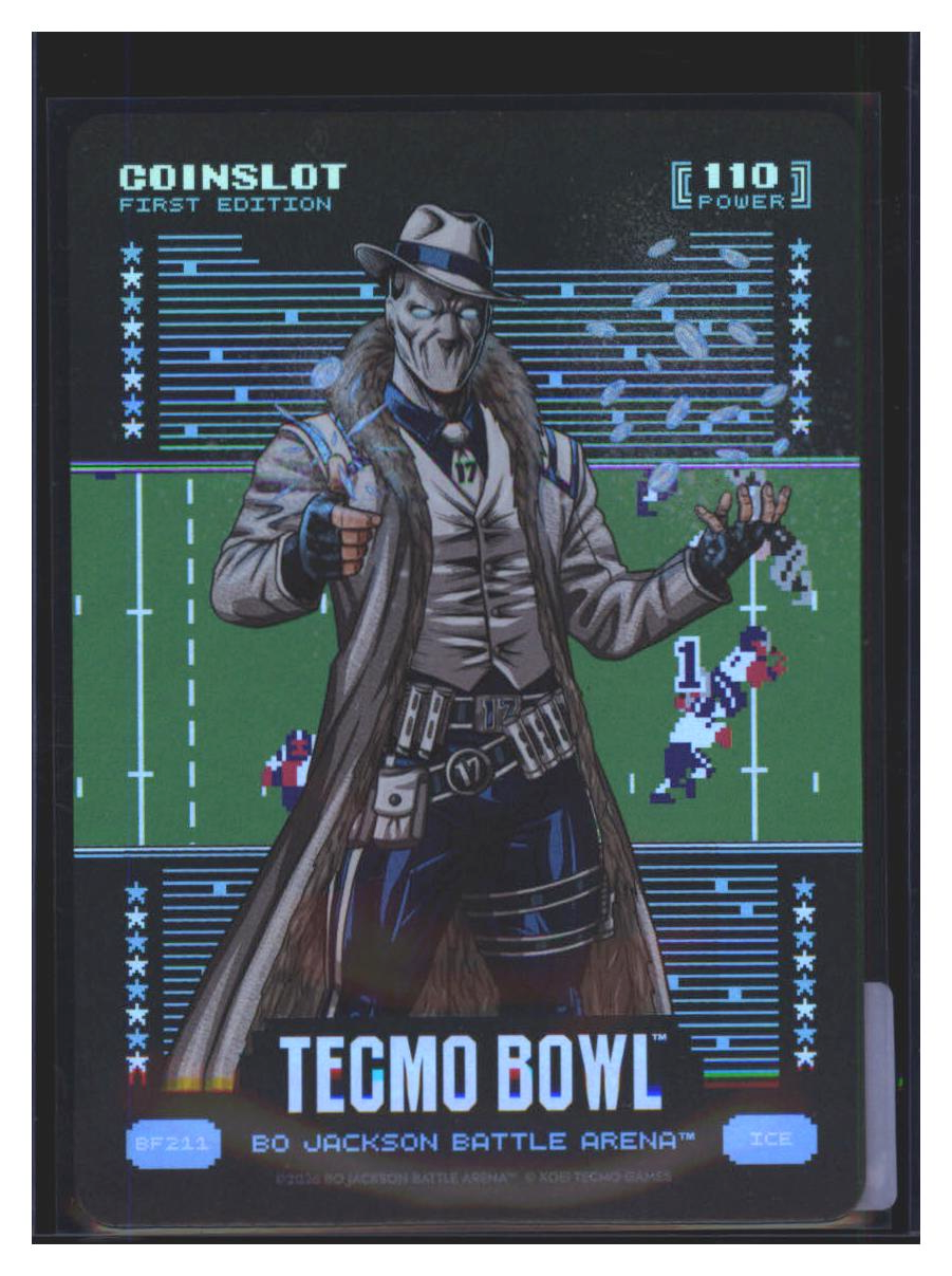 Photo 75 of 2026 Bo Jackson Battle Arena Tecmo Bowl Edition Battlefoil Coinslot (Daniel Jones) #BF211