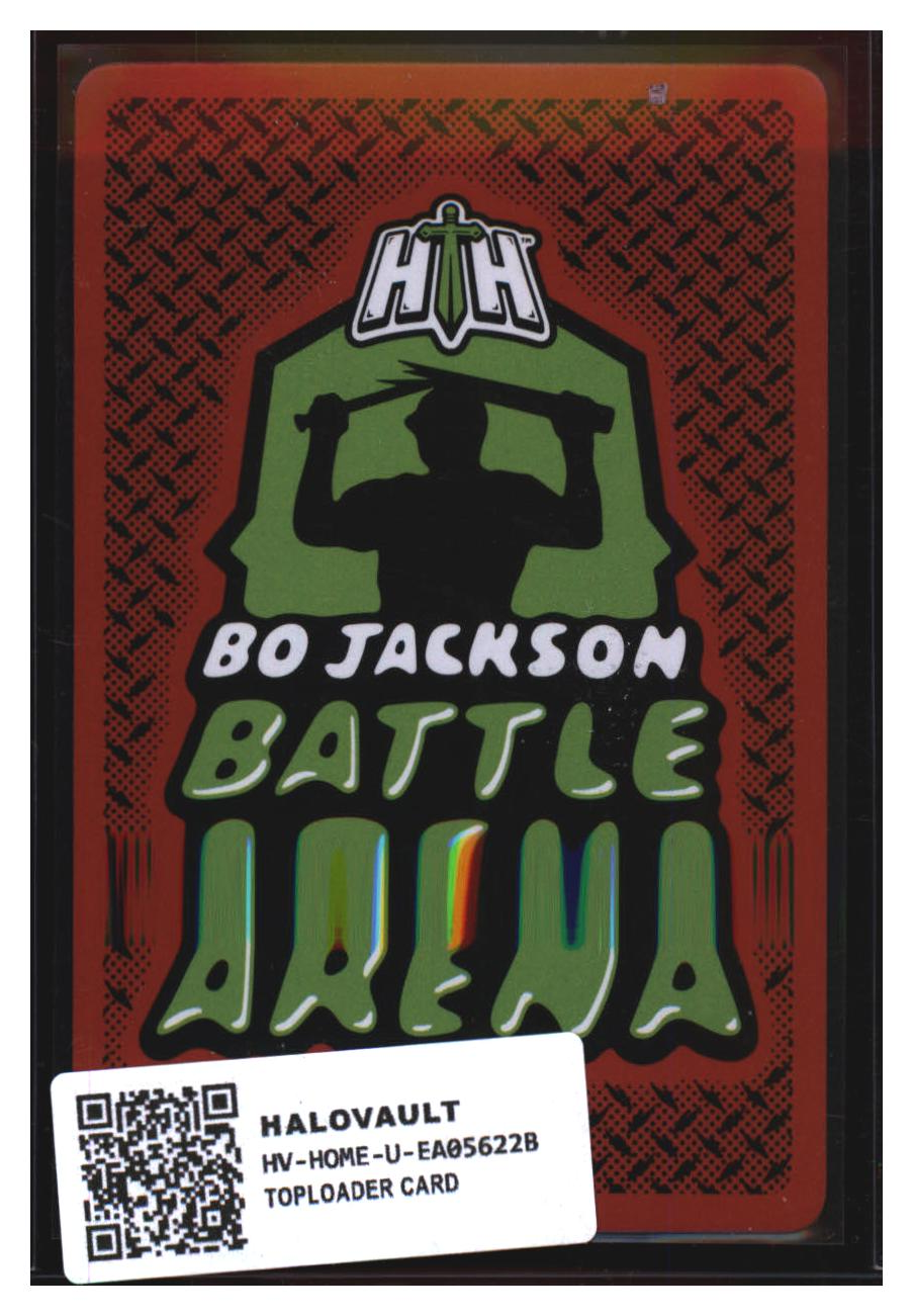 Photo 2 of Tecmo Bowl Bo Jackson Battle Arena Holo Bo Jackson Battle Arena Holo #EF358