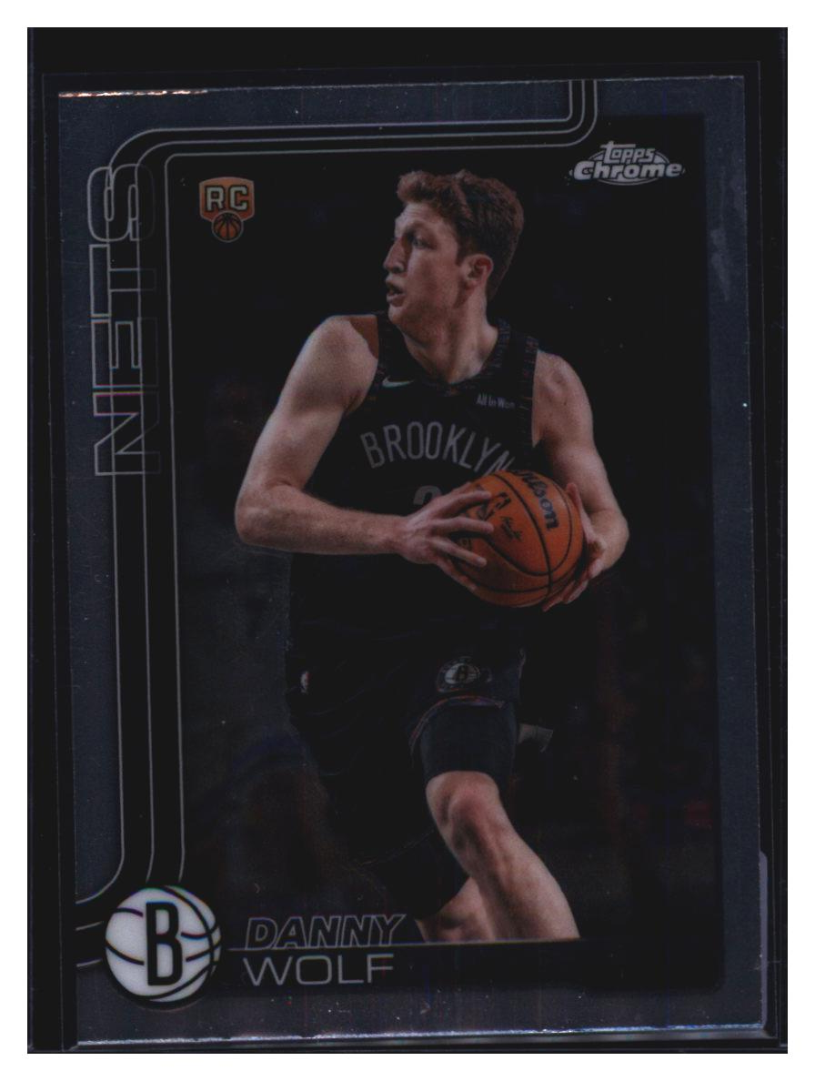 Photo 2 of 2025-26 Topps Topps Chrome Danny Wolf #177