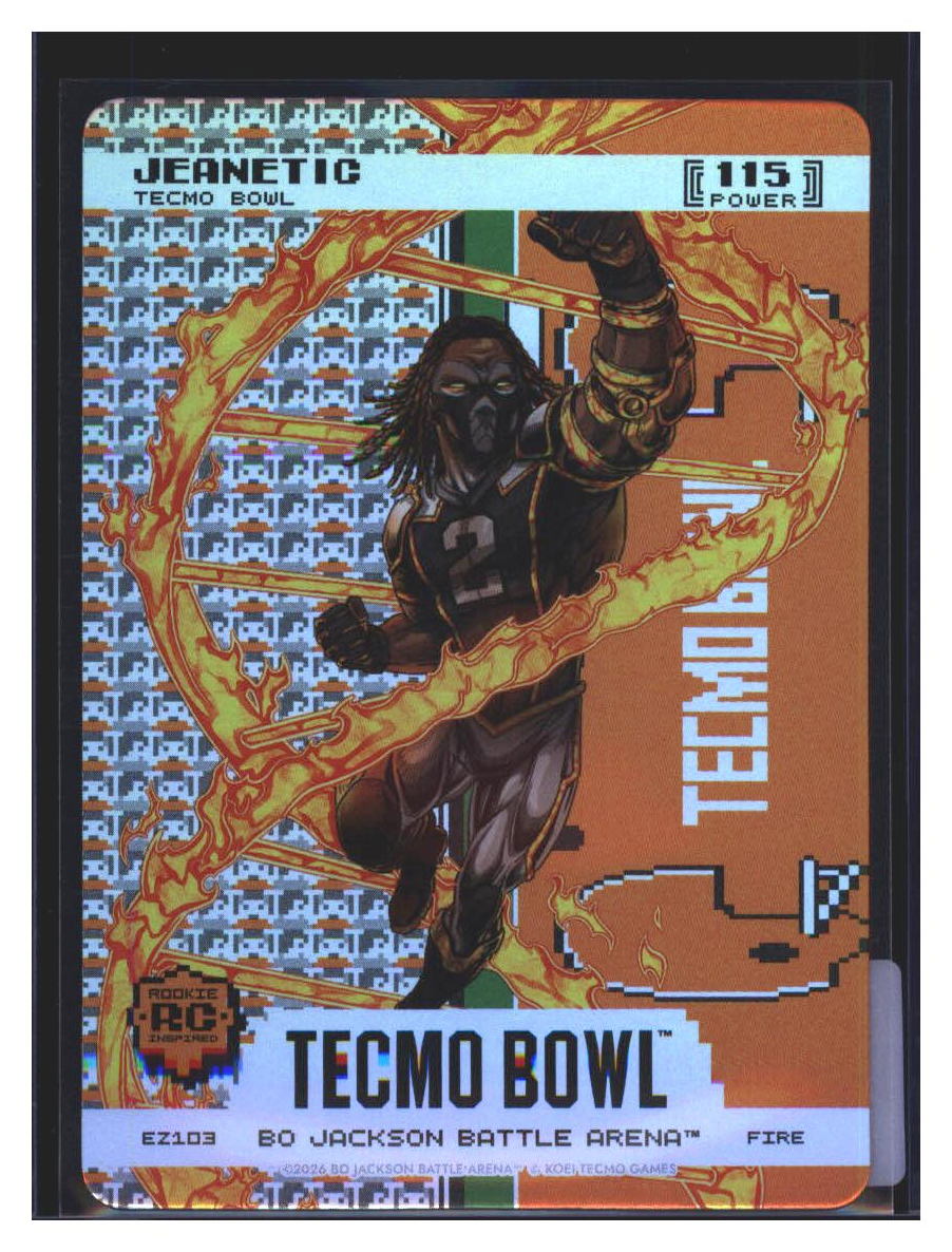 Photo 32 of 2026 Bo Jackson Battle Arena Tecmo Bowl Edition Endzone Battlefoil Jeanetic (Ashton Jeanty) #EZ103