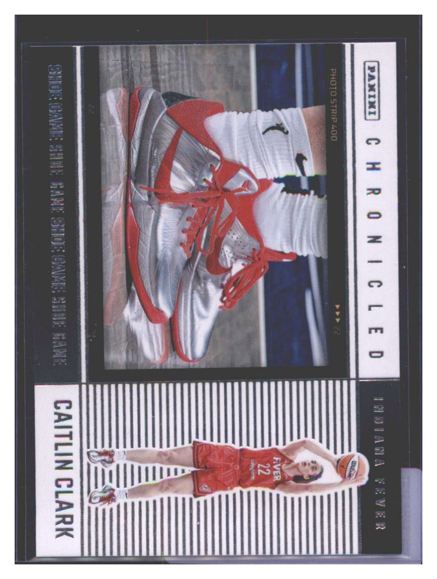 Photo 1 of 2025 Panini Chronicled Shoe Game Caitlin Clark #79