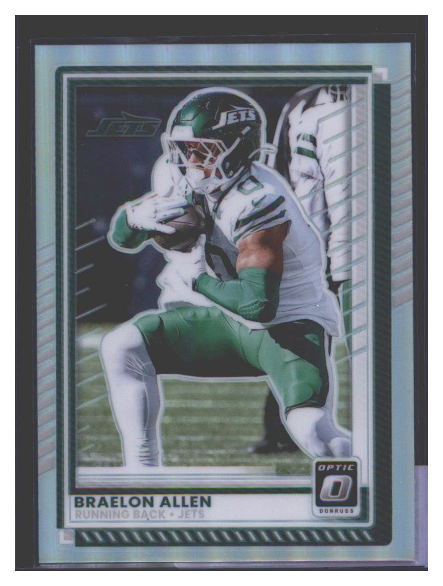 Photo 1 of 2024 Donruss Optic Shimmer Braelon Allen