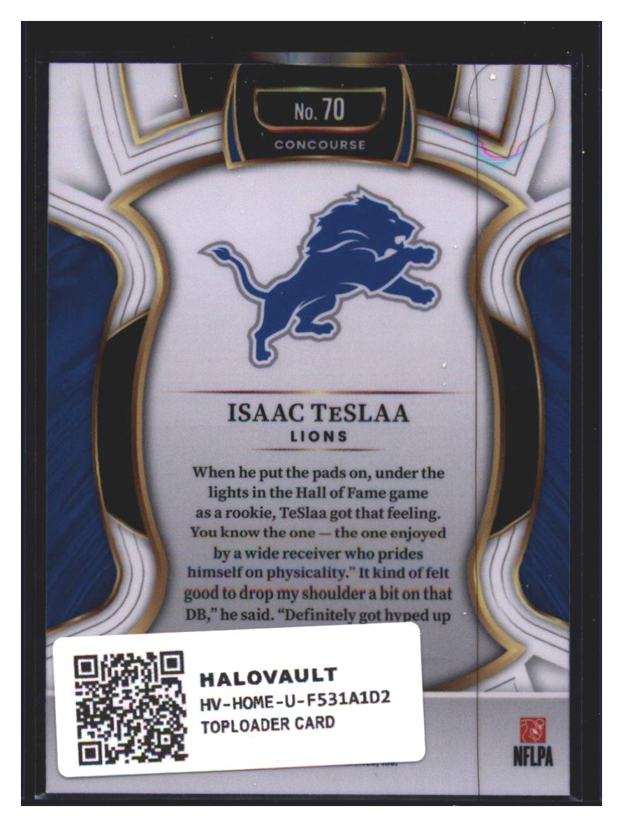 Photo 7 of Select Select Football Isaac TeSlaa #70