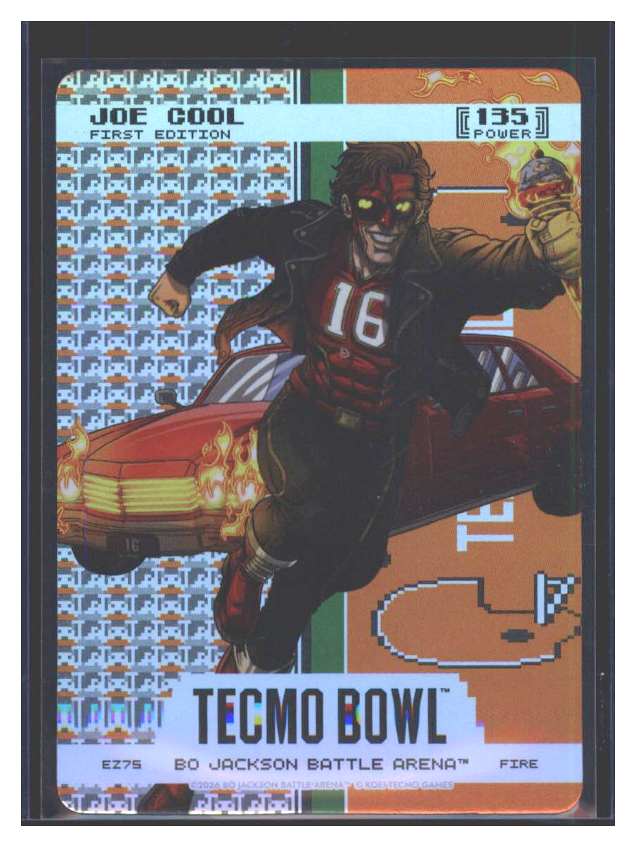 Photo 1 of 2026 Bo Jackson Battle Arena Endzone Battlefoil Joe Cool (Joe Montana) #EZ75