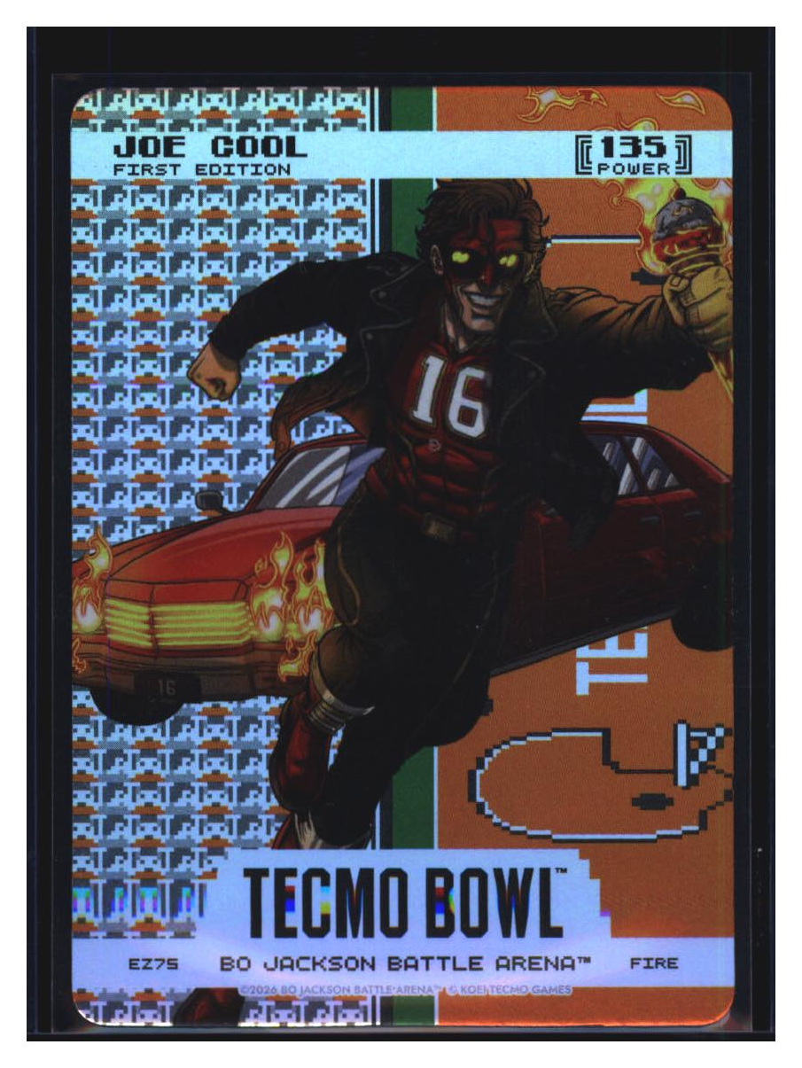 Photo 2 of 2026 Bo Jackson Battle Arena Endzone Battlefoil Joe Cool (Joe Montana) #EZ75
