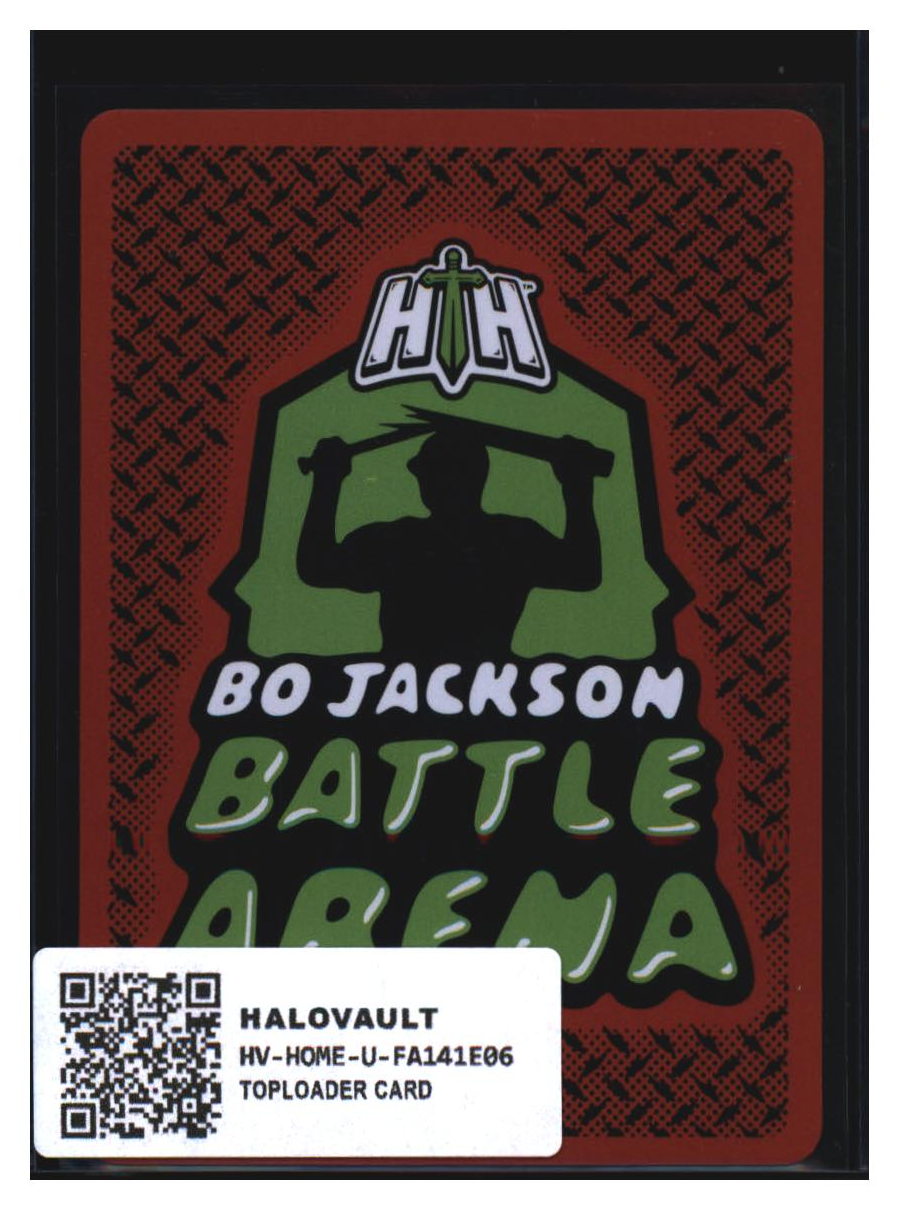 Photo 183 of Tecmo Bowl Bo Jackson Battle Arena Rookie RC Inspired Hammer First Edition #56